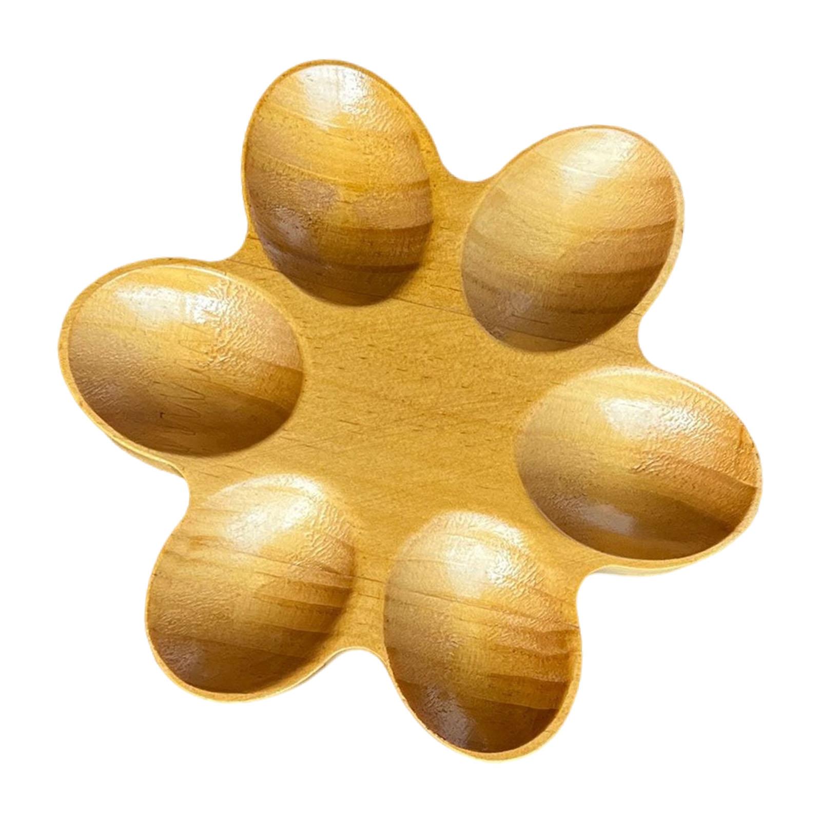 

Деревянная подставка для яиц Компактный контейнер Декор Подставка для яиц Тарелка Стойка для сбора яиц Деревянный лоток для яиц для кухни Фермерский дом Домашнее хозяйство