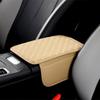 Universal Diamond-Pattern Thin Armrest Box Protective Cover