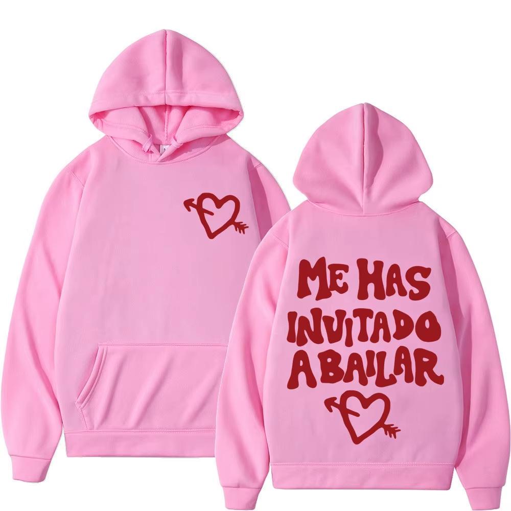 Sudadera con capucha gráfica Dani Fernandez Unisex Harajuku Oversize Vintage Hip Hop Manga Larga Casual Pullover Sudadera de calle Estética Moderna Top de forro polar