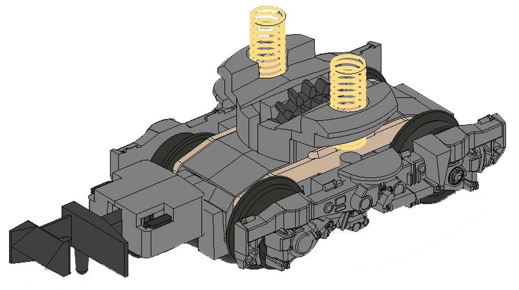 

Tomytec TOMIX N Gauge WDT56 Type Powered Model Train 6824 Bogie, Supplies,