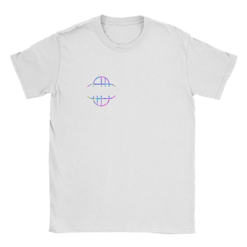 K-POP Demon Hunter Huntrix Logo T Shirt Men 100% Cotton Vintage T-Shirts Round Neck  Tee Shirt Short Sleeve Clothes Summer