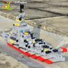 HUIQIBAO Military 910pcs 8 IN 1 Army Ocean Cruiser Warship Building Blocks Aircraft Weapon Ship Bricks City Toys for