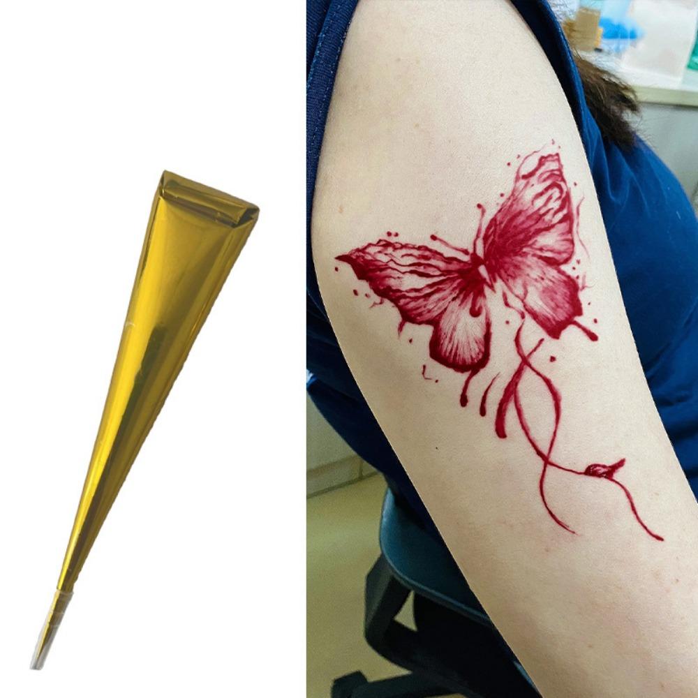 Paint Art Cones Mehandi Ink Indian Henna Henna Body Art Herbal Henna Cones Temporary Tattoo