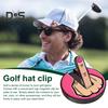 Marker pentru minge de golf cu degetul mijlociu cu clemă magnetică pentru pălărie Instrument de aliniere a mingii rezistent la apă Accesorii de golf pentru iubitorii de golf