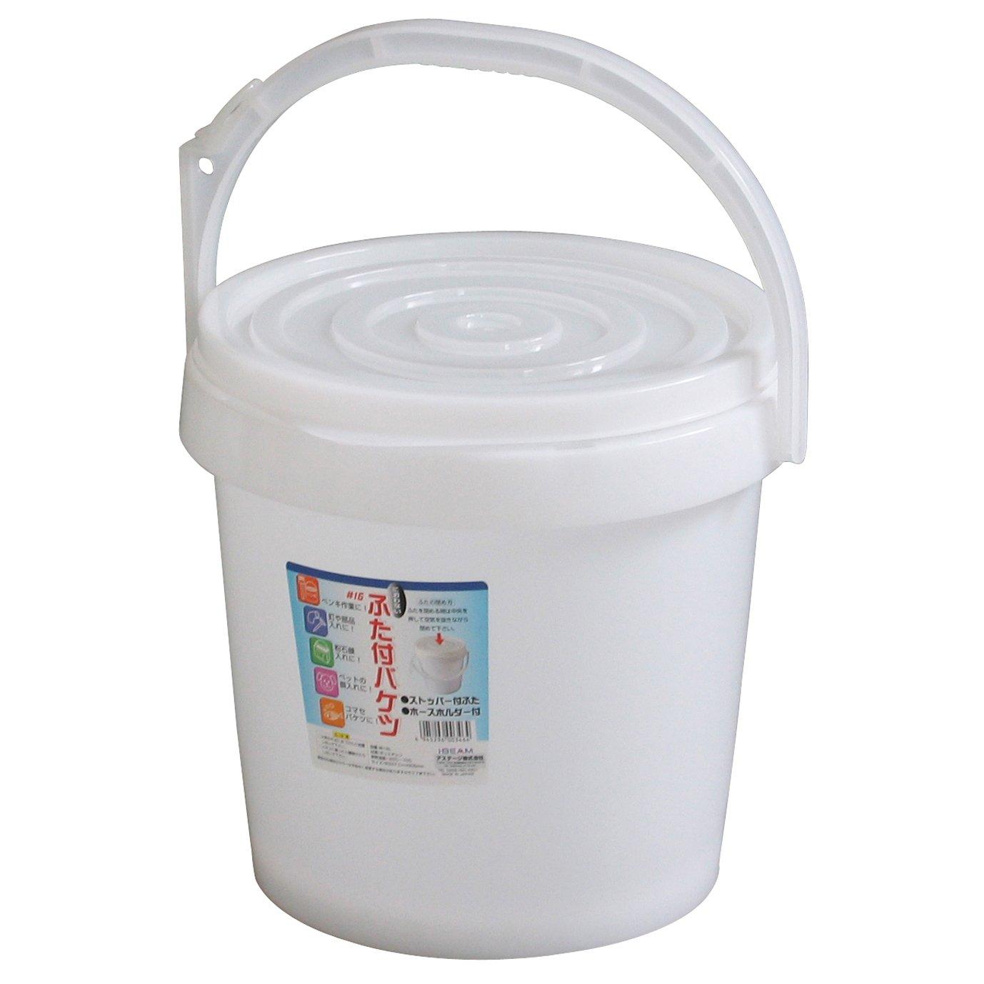 

Ведро JEJ Astage с крышкой Ш 34 x В см #16 примерно. приблизительно. 30,5 белый