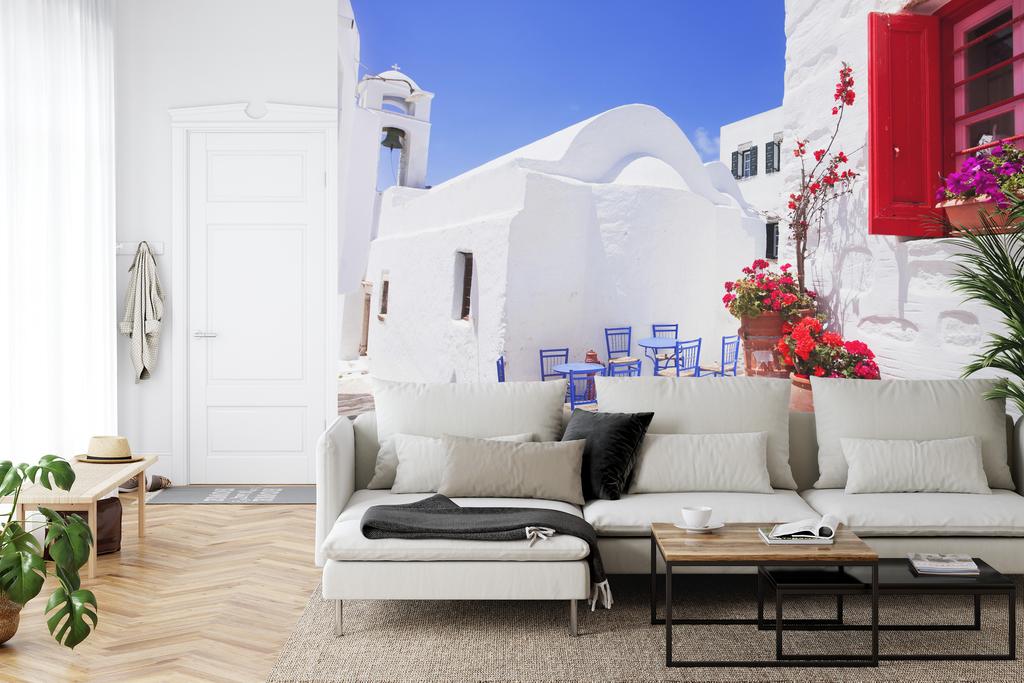 Photomural Greek Street Non-Woven 368x254