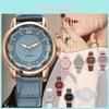 Quartz Ladies Watch With Two-tone Dial Versatile And Stylish 40mm Diameter Z618 Movement Characters)