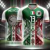 Comfortable Football Print Top Short-sleeved Casual Loose T-shirt Fashionable Versatile T-Shirts Men’s