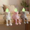 Luminous 3D Printed Candle Figurine Novelty Candle Figure Ornament  Desktop Decor