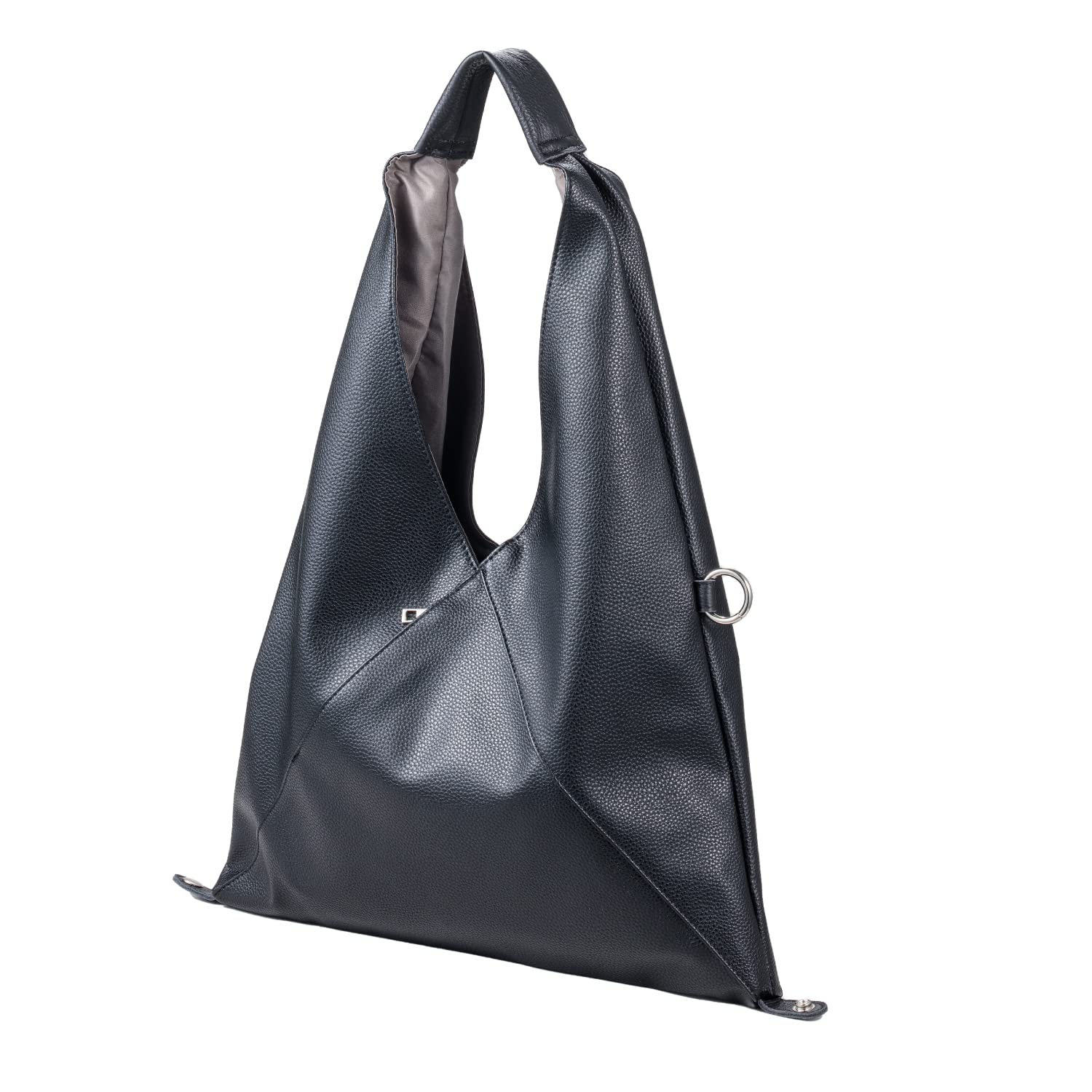 

Imai Bag Shoulder Bag Tote Bag Triangle Bag Crossbody Casual With Inner Bag Stylish Lightweight Multifunctional 11097 [QUAY] 2-way Women s (Black) чорний
