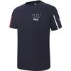 2023 Autumn New Woven Short Sleeve T-Shirt Round Neck Pullover Outdoor Sports Straight Short Sleeve T-Shirt Unisex Tops A11M333114F-NV