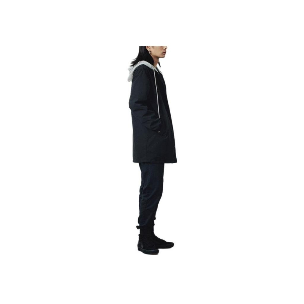 Vans Work Long Hooded Jacket Men Jacket Black VN0A4USBBLK