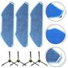 Mop Cloths Side Brushes Set For Lefant M1 M2 Pro M2S M2S Pro M2 Plus U180 And For OKP K8 Robot Vacuum Cleaner Accessories Kit