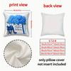 Parisian Women'S Fashion Digital Printing Pillow Cover Short Plush Suitable Living Rooms Bedrooms Sofas Throw Cushion Cover