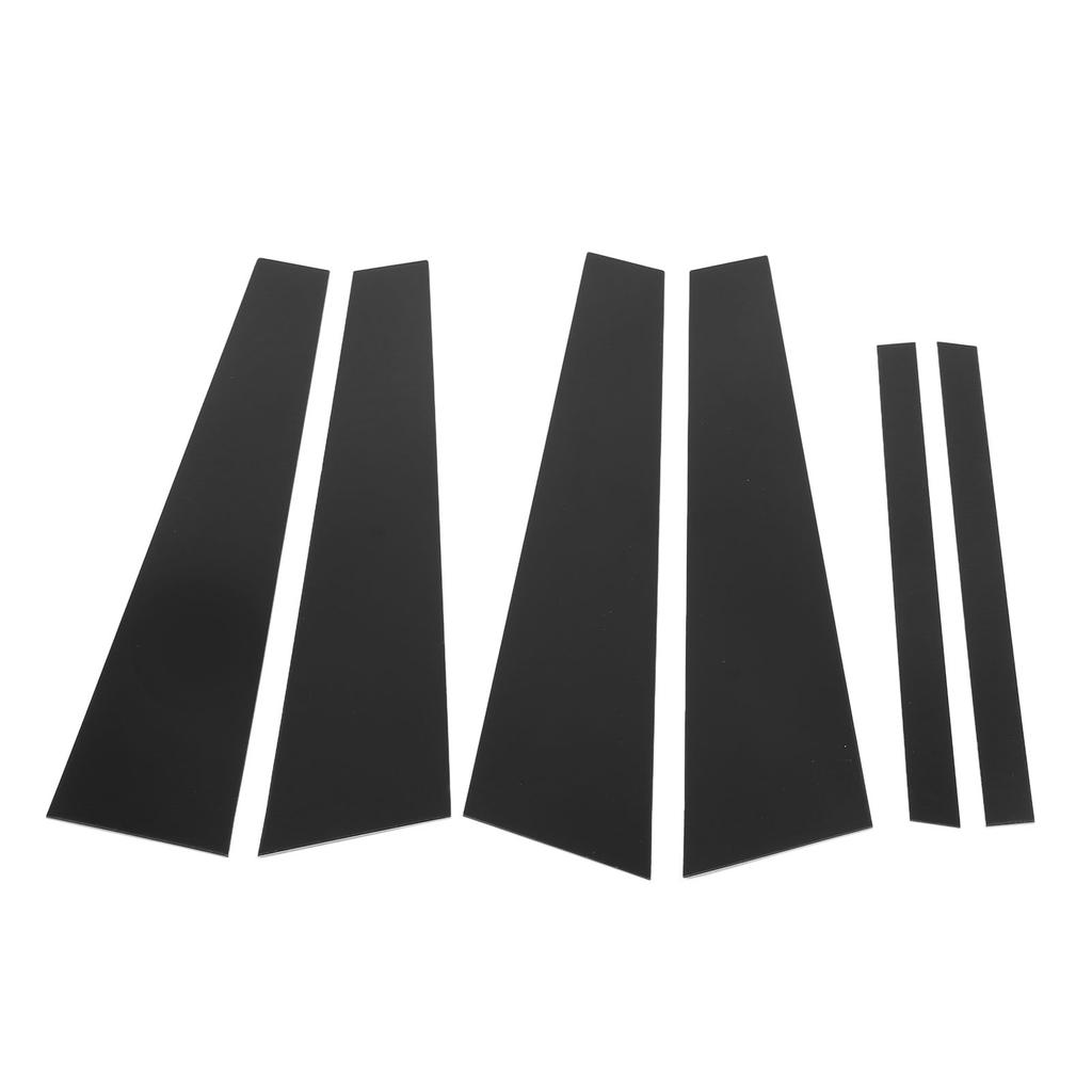 6 Pcs Gloss Black Door Window B C Pillar Post Trim Car Accessories Replacement For 5 Series F10 4