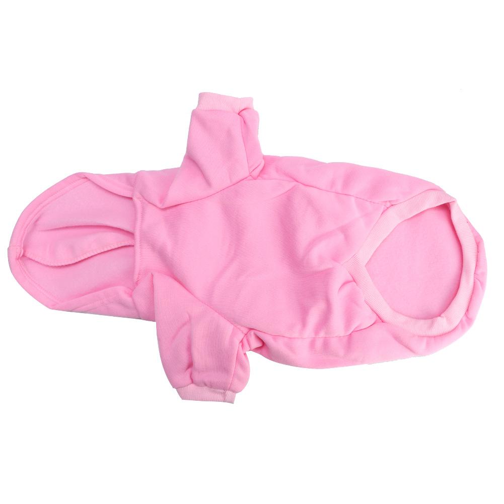 Dog Clothes Pet Sweatshirt Cute Polyester Pet Winter Warm Hoodie Sweatshirt Clothes Coat for Dogs Puppy Cats Dog Sweatshirt