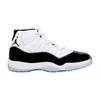 Air 11 Retro Concord 2018 Unisex Sneakers White Black-Dark-Concord 378037-100