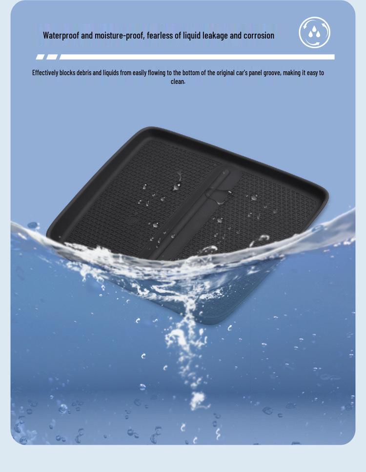 Aion S MAX Wireless Charging Silicone Pad for Center Console - Non-Slip Car Interior Accessory.