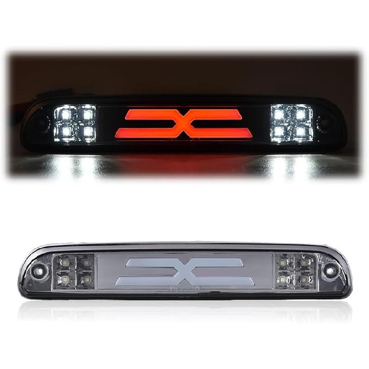 GRAND ORANGE LED Third Brake Lights Compatible With Ford F150 / Fits Lincoln Models 2004-2008 DOT Certified 3Rd Tail Light Assembly