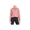 Puma Style Cat Cropped Hoodie Women Tops Bridal-Pink 587162-14