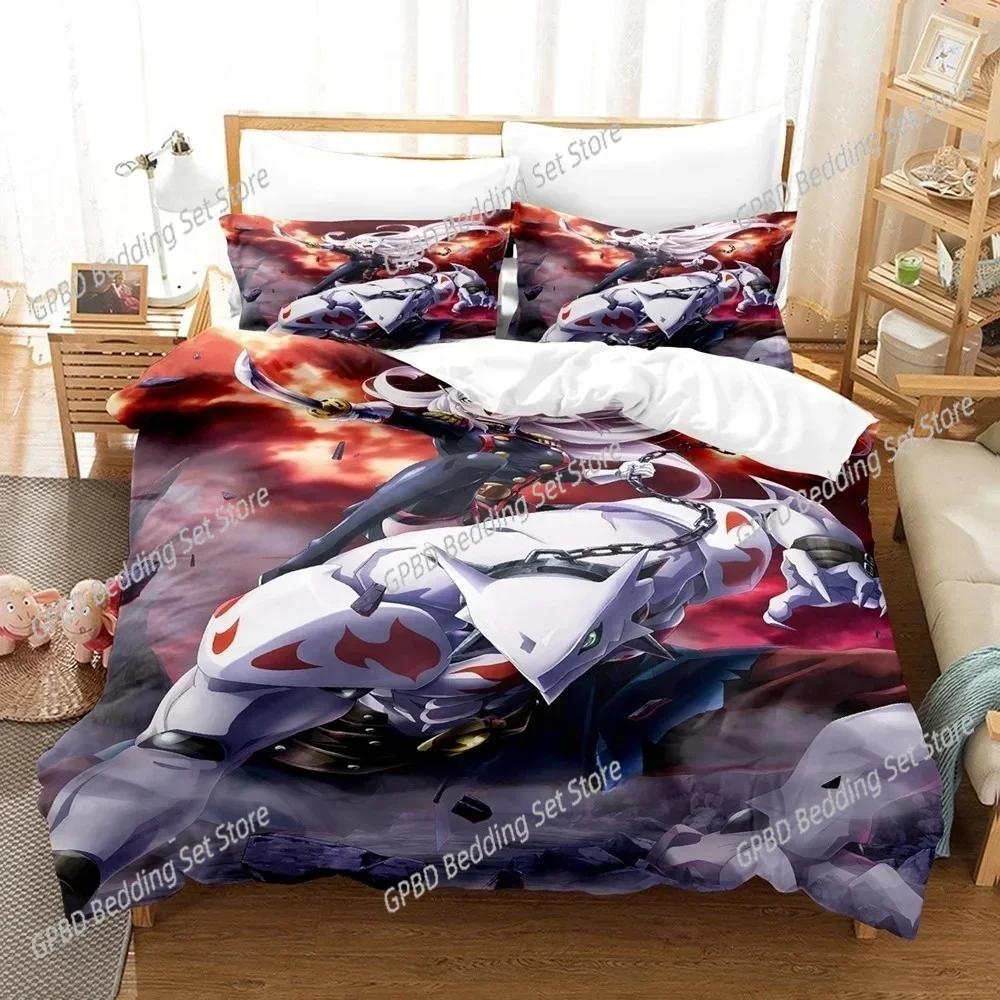 Luxury New 3D Print Anime Bed Sheet Set Mato seihei no slave Bedding Set Single Twin Full Queen King Bed Set Duvet cover Sets