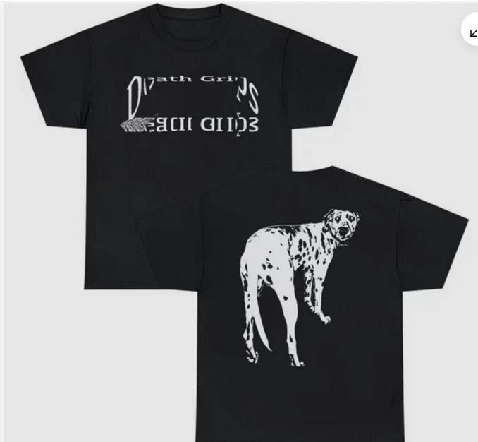 Hot DEATH GRIPS Dalmatian Black Tshirt Size S5XL S