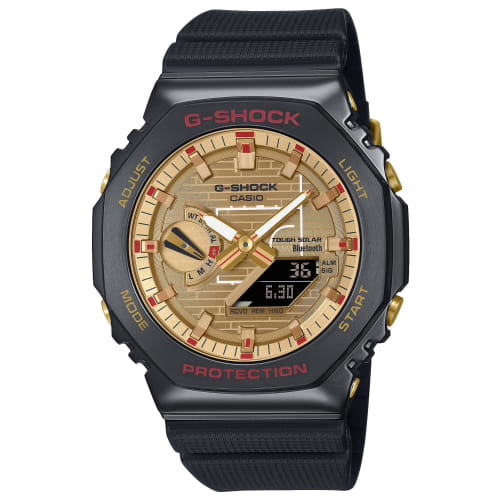 

Casio G-Shock Rui Hachimura Signature Model 4th Edition, Bluetooth-Equipped Tough Solar GBM-2100RH-1AJR, Men s Black