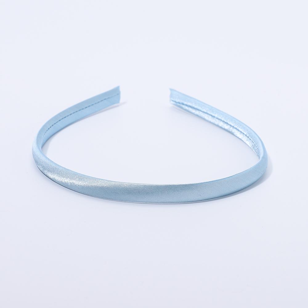 High Quality DIY Satin Covered Headbands Solid Fabric Resin Hair Band Plastic Hairbands Girls Hair Headband for Women