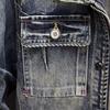 Men's Retro Slim Fit Denim Motorcycle Jacket - Spring/Autumn Collection, Loose Fit, Available In Large Sizes