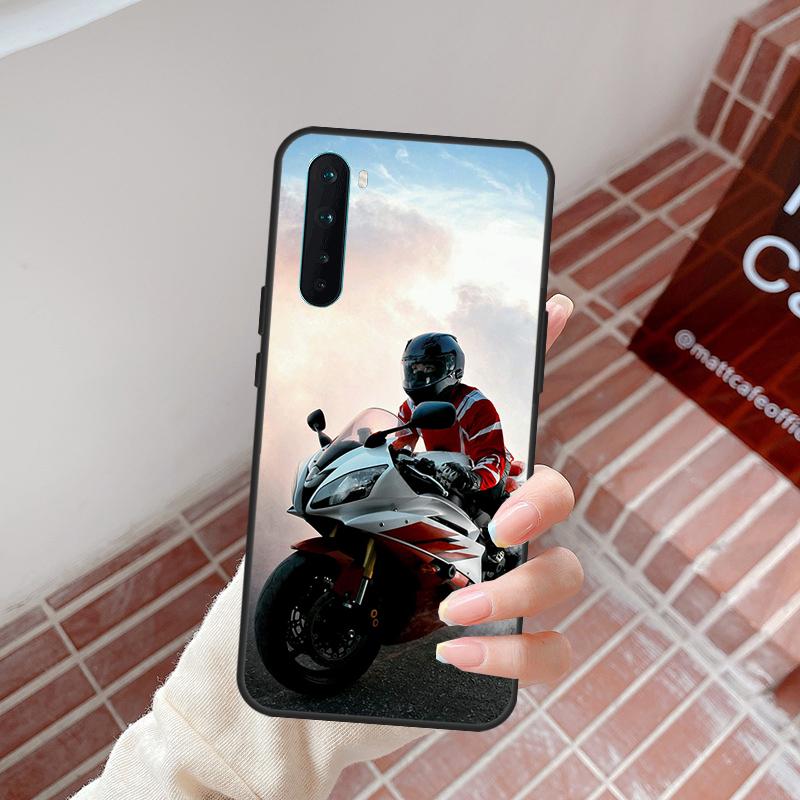 Retro Moto Cross Motorcycle Case For OnePlus 13T 10R 10T 8T 12R 13R 15 13 12 11 10 9 Nord CE 5 2 3 4 Lite N20 N30 Cover