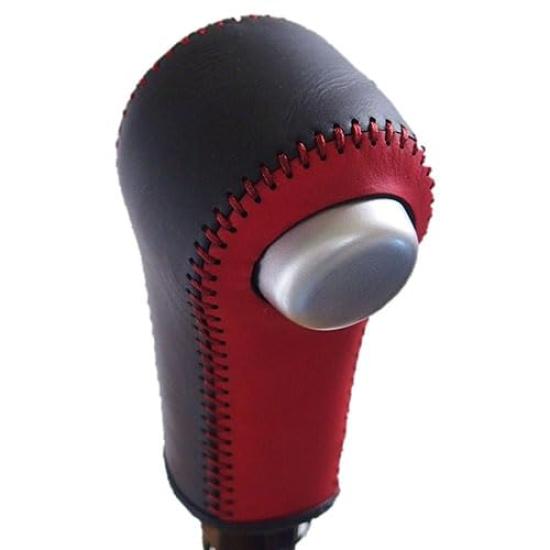 

Tricolore Genuine Leather Shift Knob Cover x for Suzuki Wagon R Stingray MH34S without Replacement Customizable Interior Protection (Red Red, 1BK3S33)