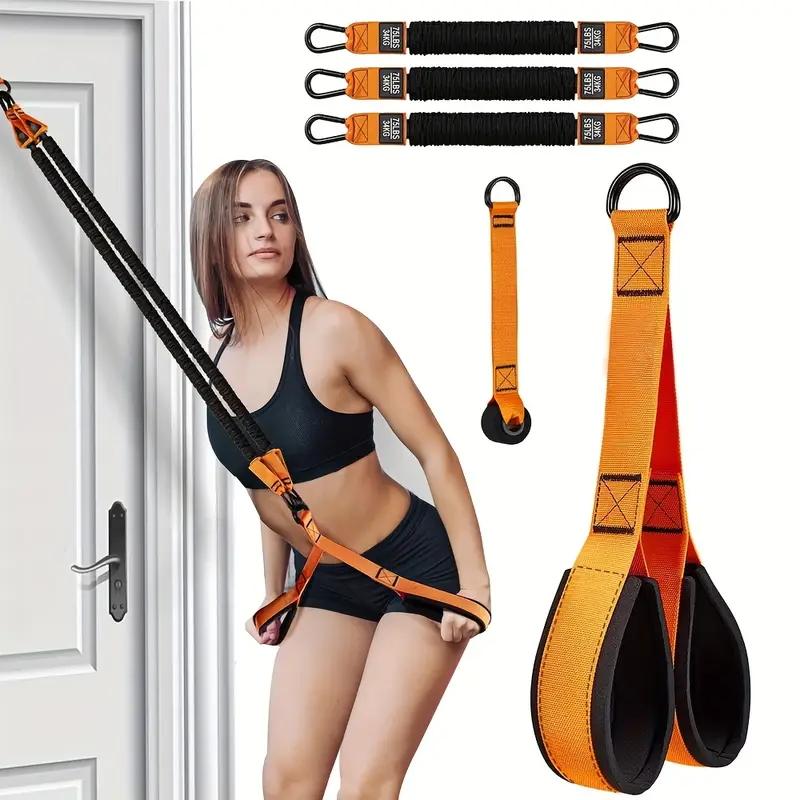 Sports Assistance Belt Fitness Home Equipment Indoor Tension Rope Elastic Rope Auxiliary Belt Puller Elastic Belt