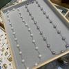 Silver Line Gypsy Necklace For Women, Wear More Versatile Round Autumn And Winter Sweater Chains Without Fading
