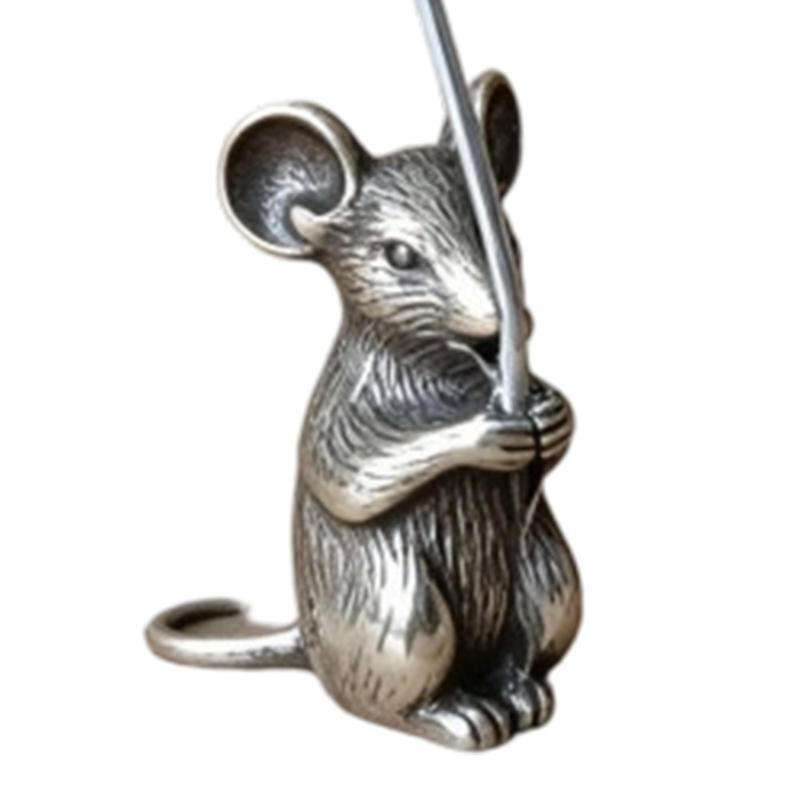 Delicate Miniature Metal Bookmarks Clip Feature Chinese Astrological Animals Suitable For Office And Dining Table Use