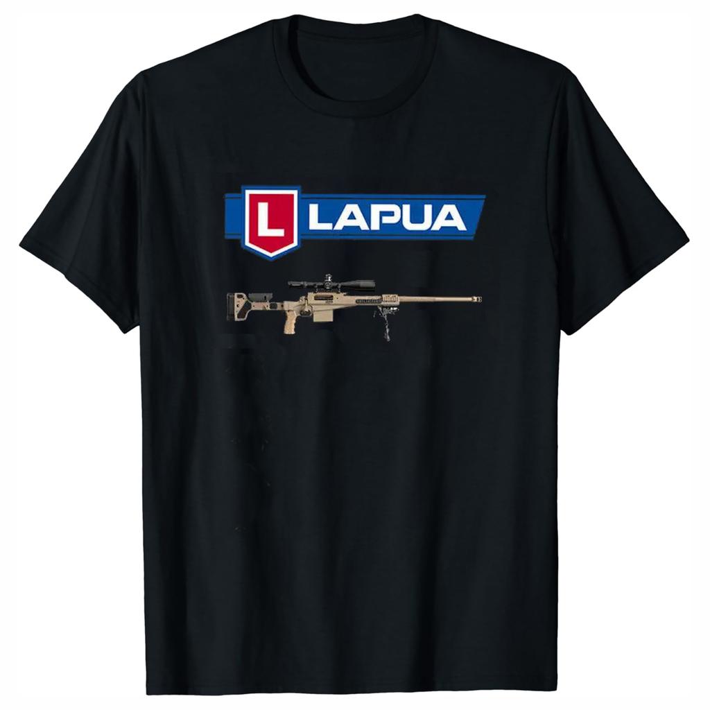 338 Lapua Magnum Sniper Rifle Graphic TShirt 100 Cotton ONeck Short Sleeve Summer Casual Mens Tshirt Streetwear