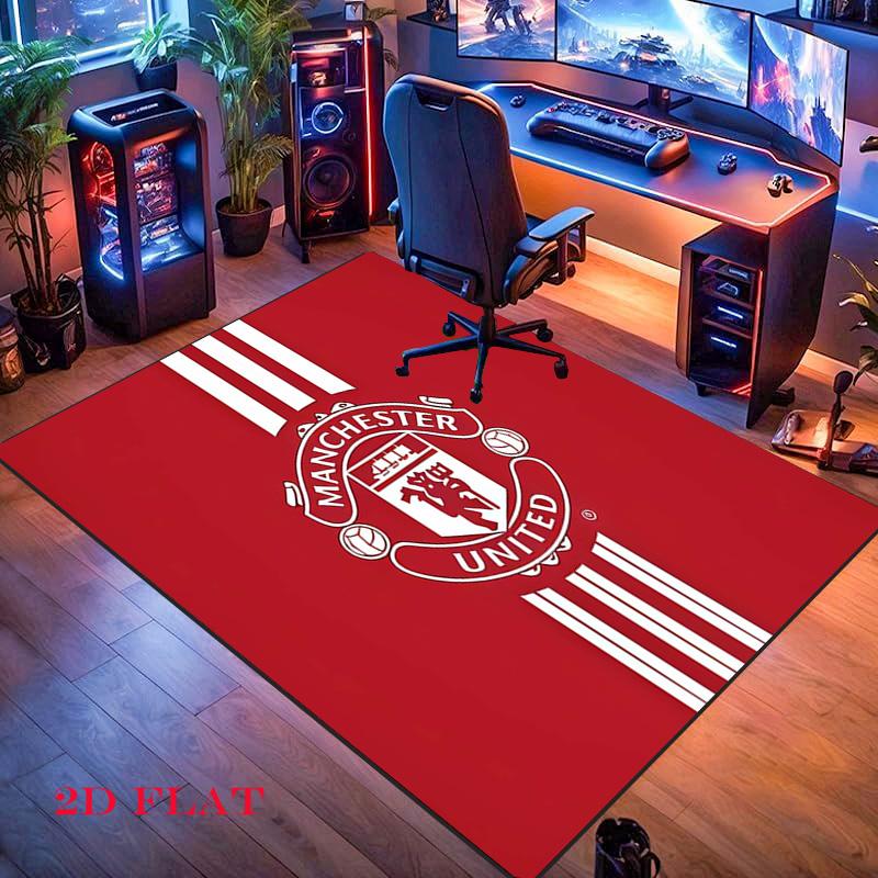 Man Utd  Carpet Rug for Living Room Bedroom Home Sofa Decoration,Kids Play Nonslip Floor Mat