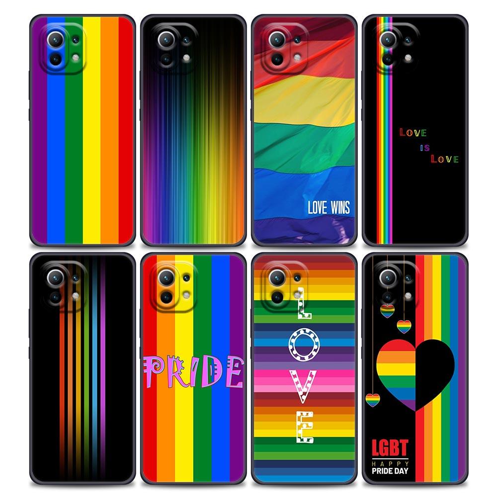 Gay Pride Flag Lesbians LGBT Rainbow For Xiaomi 15T Pro Phone Case For Mi 14T 11T 12T 13T 15 POCO M6 X6 F5 F6 F7 M7 X7 Pro Cover