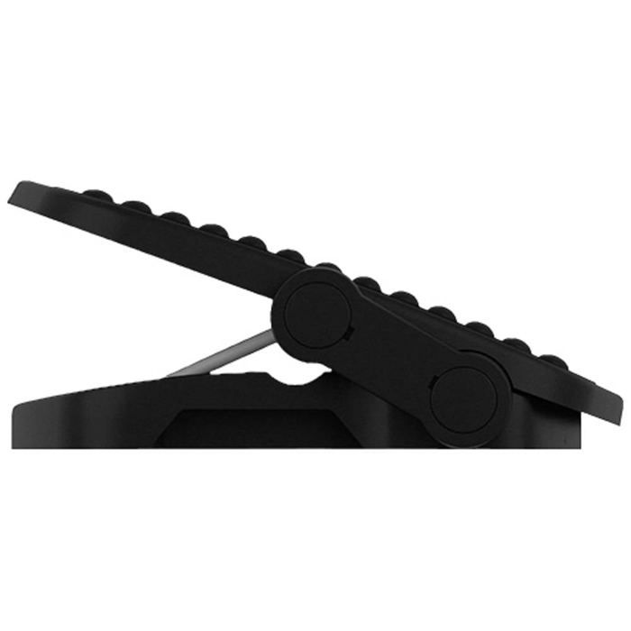 Repose-pieds - icy box - ib-ewa111-ft - noir - réglable en inclinaison - améliore la posture