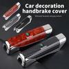 WWUH6 For Skoda Car Interior Parking Handbrake Protection Cover Decoration Accessories Fabia Kamiq Superb Scala Enyaq-iV MK3 VisionS