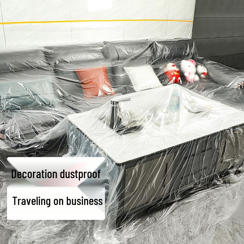 Dustproof Wardrobe & Furniture Protective Film - PE Masking for Spray Paint & Decoration