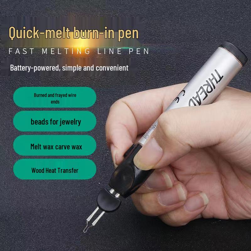 Hand-Woven Rope Heat Cutter & Line Splicing Tool E18 - Not a Soldering Iron