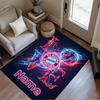 Bayern Munich Crest Area Rug Design for Decorate Room Dormitory Hallway Foyer Anti-slip Rug Decorate Offices Perfect Gift for Friends & Family