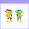 Adorable Set Of 12 Mini Raphael Ninja Turtles Pvc Figurines Perfect For Collectors
