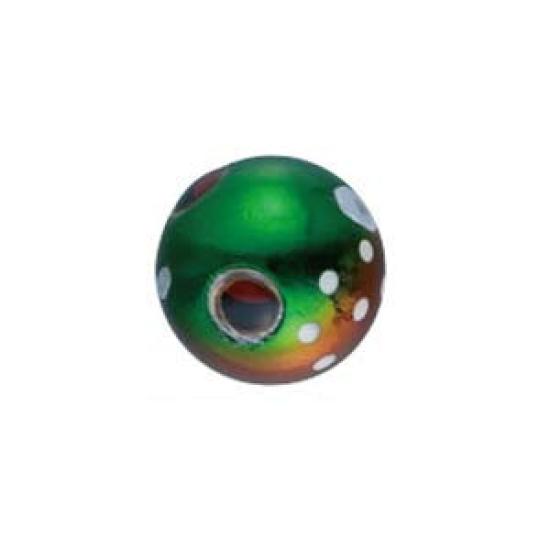 

Gamakatsu Sakuragen Tai Rubber Q2 Sinker 80g #25 Green Gold Glow Spot