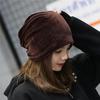 Cappello in Velluto Autunno Inverno da Donna Cappello alla Moda Europeo Americano Tinta Unita Casual da Donna
