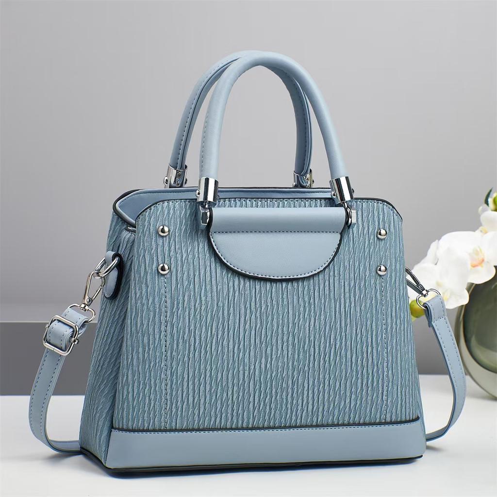 Nová Macaronová Taška s Vysokým Vzhľadom Všestranná Patchworková Pruhovaná Taška cez Rameno Veľkokapacitná Trendová Crossbody Taška