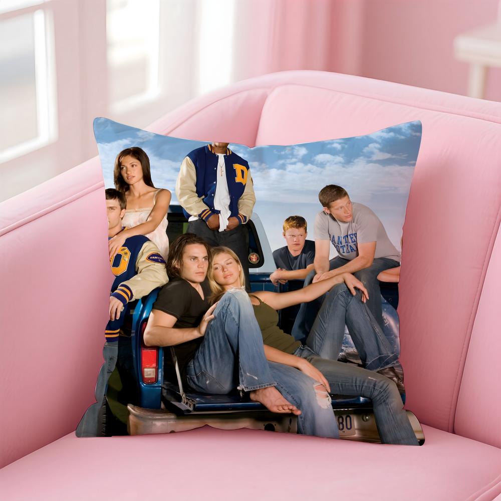 Friday NNight Lights Pillow TV Drama Cushion Cover Linen Pillowcase Cover Soft Decor for Sofa Home Room