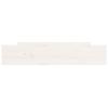 VidaXL Tiroirs de lit 2 pcs blanc Bois de pin massif 814980