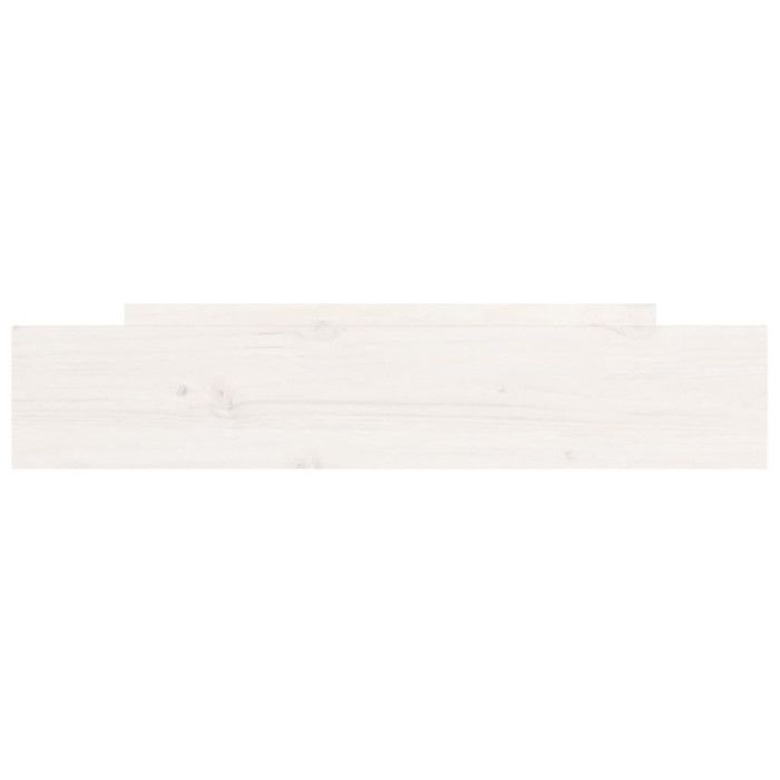 VidaXL Bed Drawers 2 Pcs White Solid Pine Wood 814980