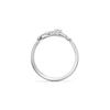 Swarovski Anillo de Amor Eterno Infinito Chapado en Rodio Anillo para Mujer Blanco 5535410